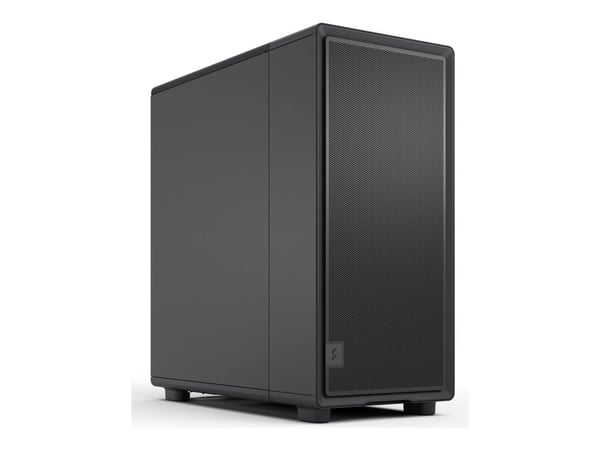 Fractal Design Epoch - Computer case - ATX - genomskinlig sidopanel (steel) - ingen strömförsörjning (ATX) - svart - USB/ljud