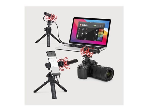 RØDE VideoMic GO II - Mikrofon - 3,5 mm-jakk, USB