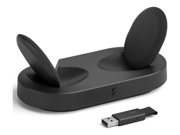 Fractal Design Scape - Hodesett - full størrelse - Bluetooth / 2,4 GHz radiofrekvens - trådløs, kablet - USB-C - mørk