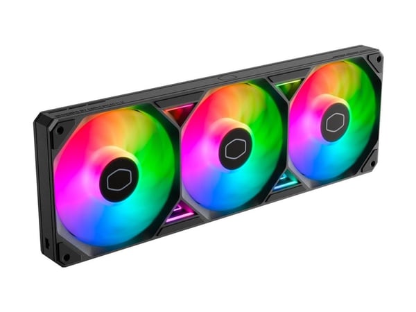 Cooler Master SickleFlow Edge 360 - Enkeltramme vifte enhet - 120 mm - svart