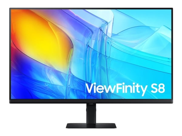 SAMSUNG ViewFinity S32D804E 32-tommers 16:9 3840x2160 VA 5ms 350nits 60Hz HDR10 sRGB HAS/Swivel/Pivot/Tilt HDMI/DP USB3 Hub VESA