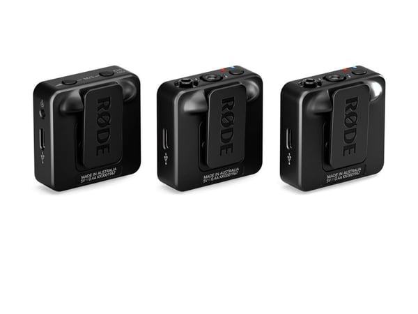 RØDE Wireless GO - 3:e generationen - mikrofonsystem - USB - svart
