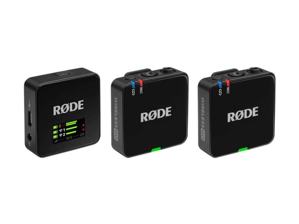 RØDE Wireless GO - 3:e generationen - mikrofonsystem - USB - svart