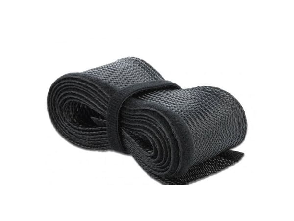 DELOCK Punottu holkki tarranauhalla 2mx19mm musta