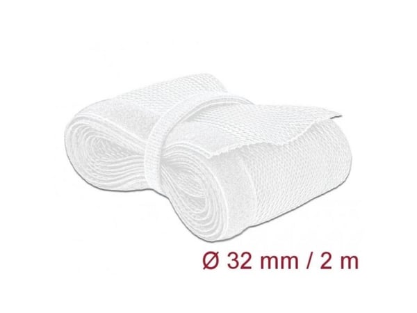 DeLOCK 20703, Valkoinen, Polyesteri, -40 - 125 °C, 1 kpl, 94V-2, VW-1, Kiina