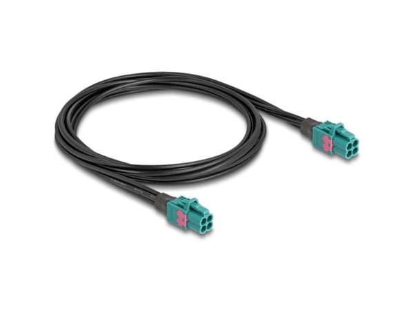 Delock kabel Mini FAKRA Z hunn quad til Mini FAKRA Z hunn quad