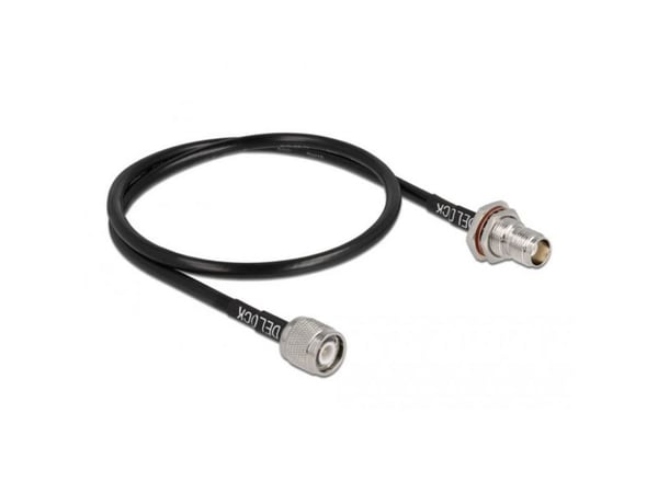 Delock - Antennikaapeli - TNC (P) - TNC (R) - 60 cm - 4,95 mm - koaksiaalinen - RG-58C/U - lajitelma