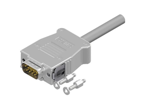 Conec SnapLock tilkoblingskabel - kontakt - åpen ende - 3 m - 1 stk