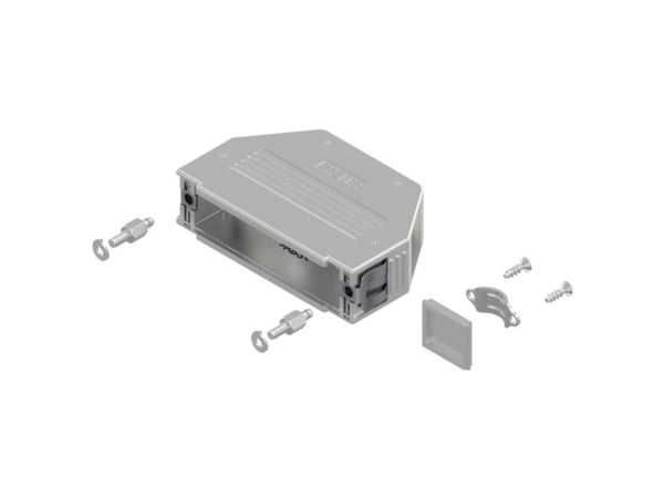 Conec SnapLock 16-003240E D-SUB-kotelo Napaluku: 50 Muovi, metalloitu 90°, 180° 1 kpl