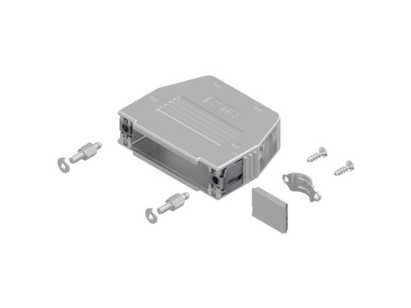 Conec SnapLock 16-003220E D-SUB-kabinett poltall: 25 plast, metallisert 90°, 180°, 1 stk