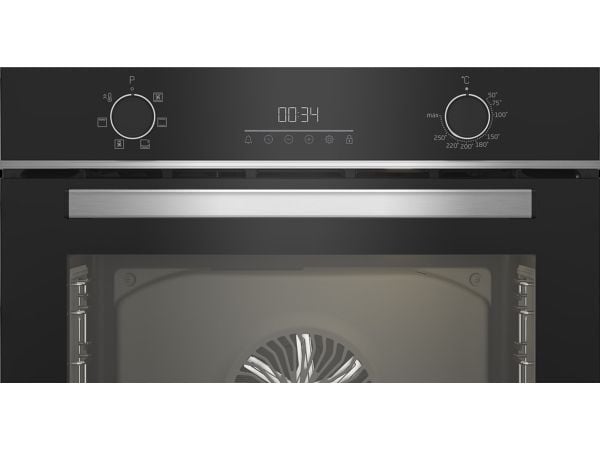 Beko BBIE13300XC, Medium, Elektrisk ovn, 72 l, 2400 W, 72 l, Damp
