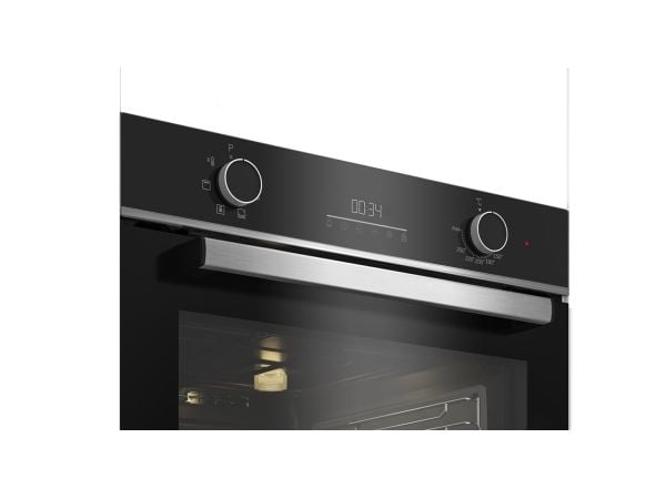 Beko BBIE13300XC, Medium, Elektrisk ovn, 72 l, 2400 W, 72 l, Damp