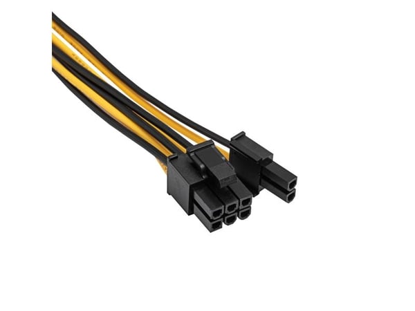 Akyga AK-CA-82, 0,4 m, PCI-E (8-polig), PCI-E (8-polig), Honkontakt, Hankontakt
