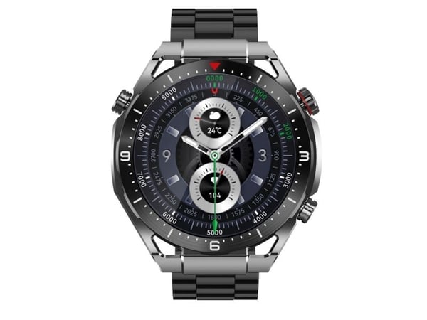 Maxcom älykello Maxcom EcoWatch 1 400mAh 1.52" IP67 Puhelut Kolme hihnaa Musta