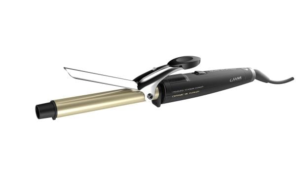 GAMA GA.MA Dual Plates 19 mm svart - krølltang