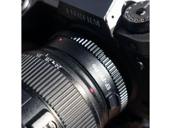 VILTROX EF-FX1 PRO, Canon EF, Canon EF-S, Fujifilm X, Sort, Sølv, 127 g, 70 mm, 32,2 mm