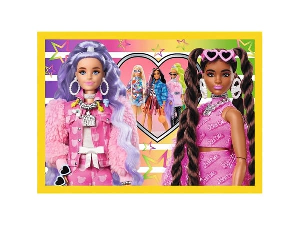 Trefl Barbie Happy world of, 54 stykker, Leke, 4 år
