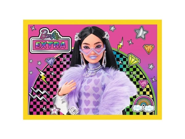 Trefl Barbie Happy world of, 54 stykker, Leke, 4 år