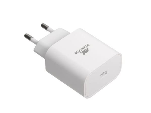 Rivacase PS4101, Auto, AC, 1 m, White