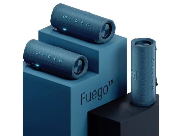 3MK Fuego langaton kaiutin 30W Bluetooth 5.3 TWS IPX7 sininen/sininen