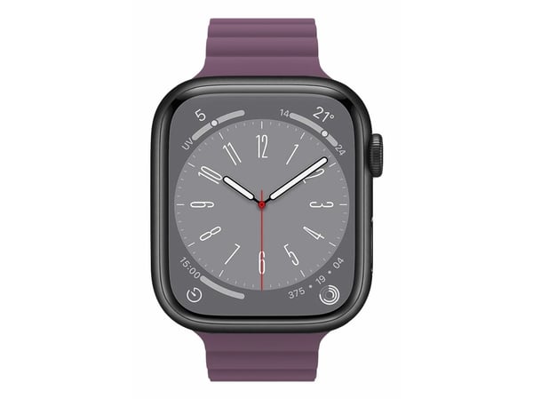 Celly WBANDMAGVLLV, Klokkereim, Apple, Watch 42, Watch 44, Watch 45 mm, Silikon, 1 stykker