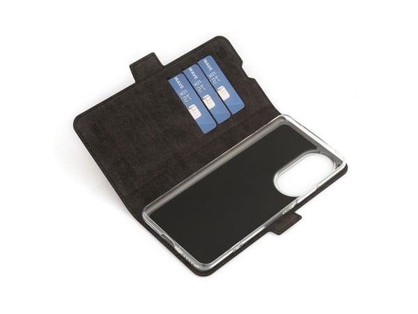 Wave -BC-HN-90-BK, Folio-kotelo, Honor, Honor 90, musta