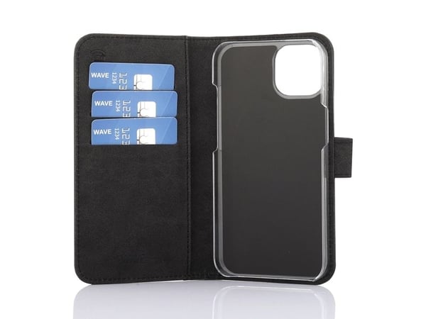 Wave -FBC-AP-IP13-BK, Folio, Apple, iPhone 13, 15,5 cm (6.1"), Svart
