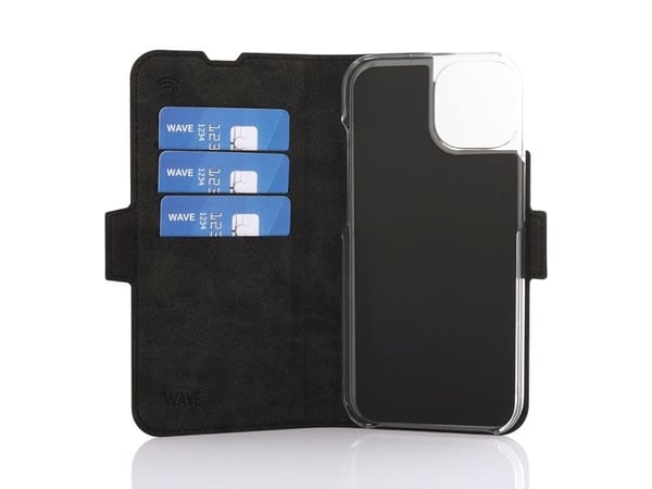 Wave -MSBC-AP-IP15-BK, Folio, Apple, iPhone 15, 15,5 cm (6.1"), Svart