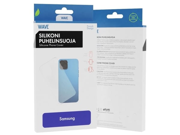 Wave silikondeksel, Samsung Galaxy A52 / A52 5G / A52s, gjennomsiktig