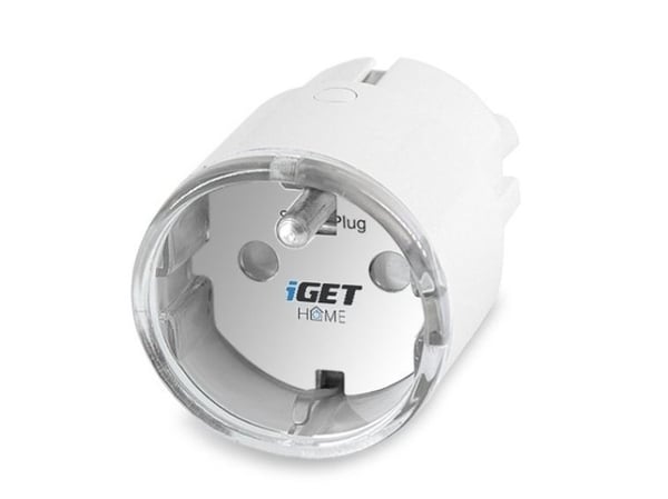 iGET HOME Power 1, inomhus, Vit, Trådlös, Wi-Fi, 802.11b, 802.11g, Wi-Fi 4 (802.11n), 0 - 40 ° C