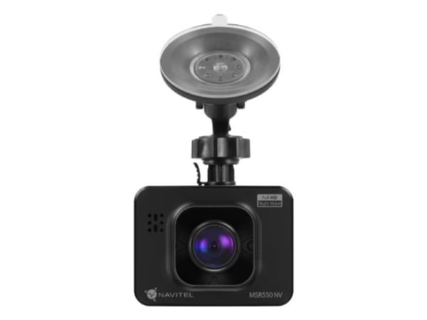 Navitel HWMSR550NV, Full HD, 1920 x 1080 pikseliä, 140°, H.264, MOV, 1080p, Musta