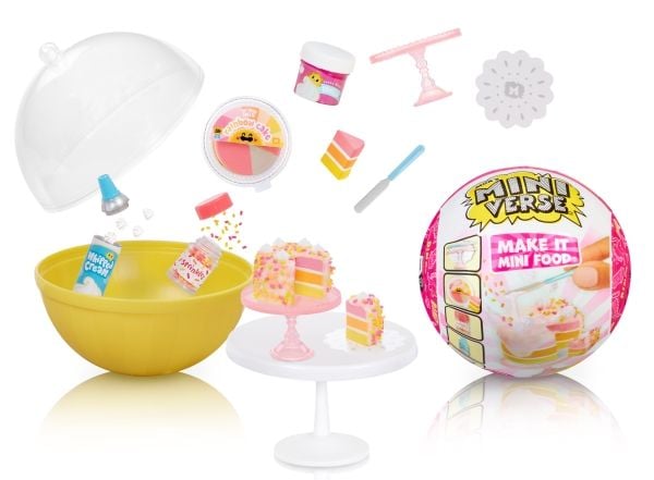 Miniverse Make It Mini Foods: Diner Series 3B, 8 år, Flerfarget, Plast, Harpiks