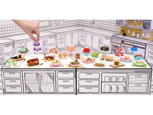 Miniverse Make It Mini Foods: Diner Series 3B, 8 år, Flerfarget, Plast, Harpiks