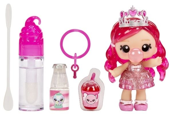 MGA Viihde Yummiland Lipgloss Doll- Bianca Bubblegum, Minidukke, Pige, 4 År, Dreng/Pige, Flerfarvet