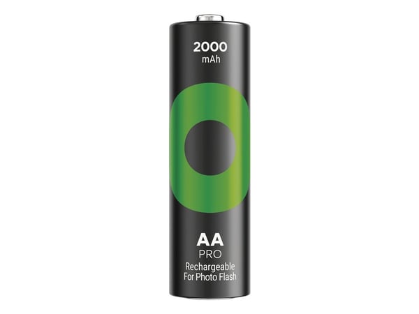 GP Batteries ReCyko Pro B2629, 2000 mAh, Nikkelmetallhydrid (NiMH), AA, 1,2 V, Grønn, 4 stykker