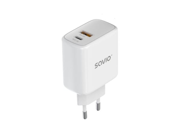 Savio LA-10, USB, 20 V, 1 m, Hvit