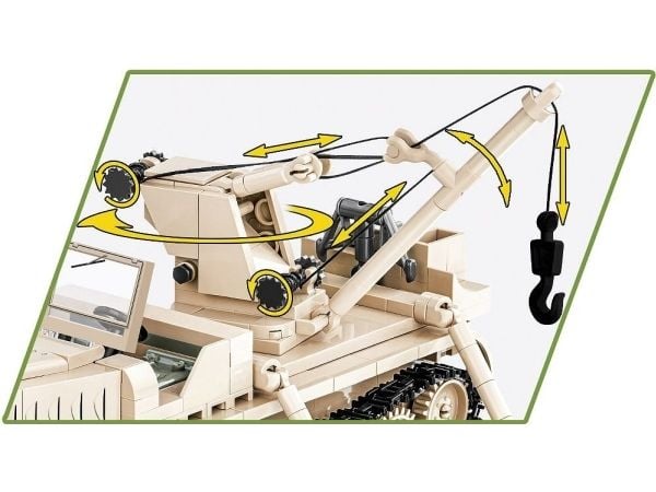 COBI Sd.Kfz. 9/1 Famo, Byggeklosser, 498 stykker