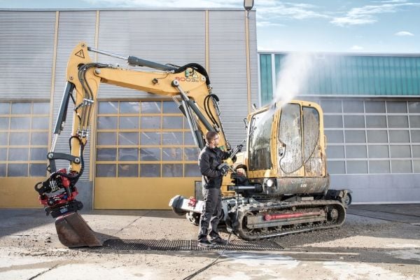 Karcher AG HD 8/18-4 M, Kompakt, Elektrisk, 10 m, 5 m, Antrasitt, Gult, 760 l/t