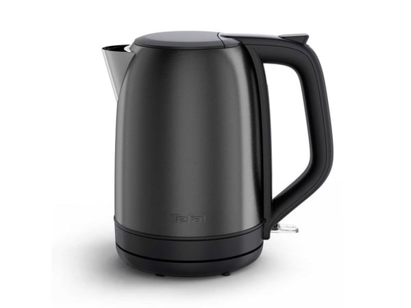 Tefal Subito KO5S08E0, 1,7 L, 2400 W, Svart, Rustfritt stål, Rustfritt stål, Justerbar termostat, Vannmåler
