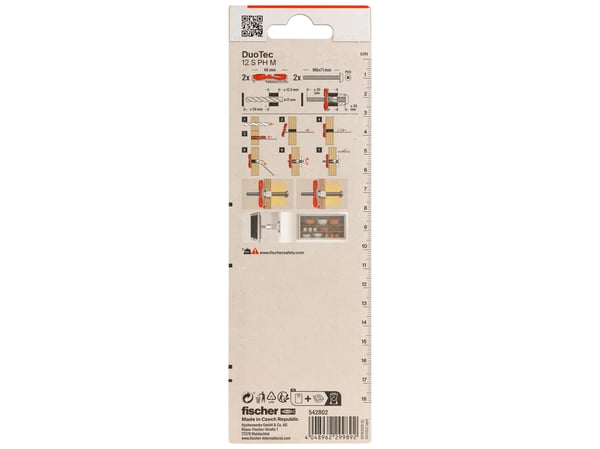 Fischer 542802, 2 stykker