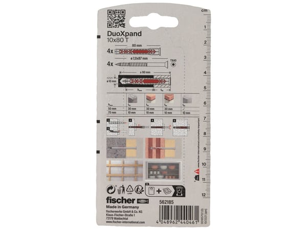 Fischer 562185, 4 styck