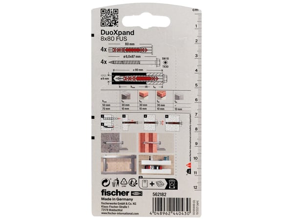 Fischer 562182, 4 styck