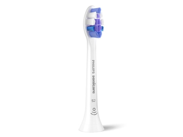 Philips Sonicare S2 Sensitive HX6056 - Utskiftningsbørstehode - for tannbørste - hvit (en pakke 6)