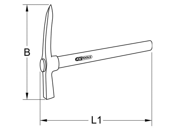 KS Tools 9639612 Kaivoskauha
