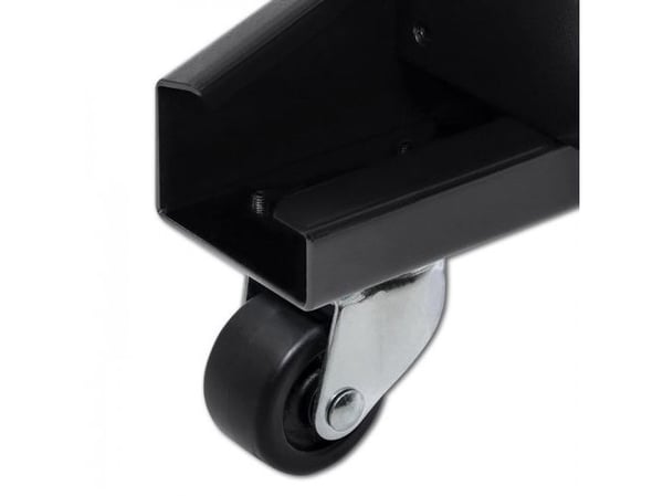 Qoltec hjul uten brems for reolskap 4 stk