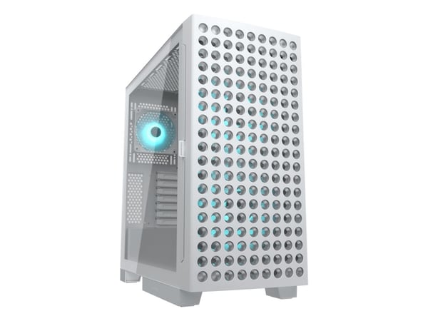 COUGAR CGR-5YA2W-RGB, Midi Tower, PC, Vit, ATX, CEB, EATX, micro ATX, Mini-ITX, Multi, Fall fläktar