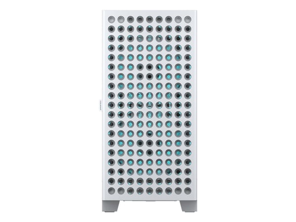 COUGAR CGR-5YA2W-RGB, Midi Tower, PC, Hvit, ATX, CEB, EATX, Micro ATX, Mini-ITX, Multi, PC-kabinettvifte