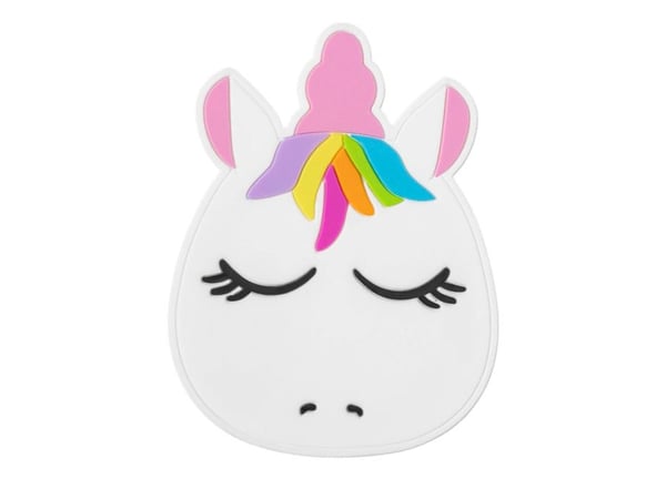 LAUT MAGMOJI, Nimikyltti, Valkoinen, Polyvinyylikloridi (PVC), 1 kpl