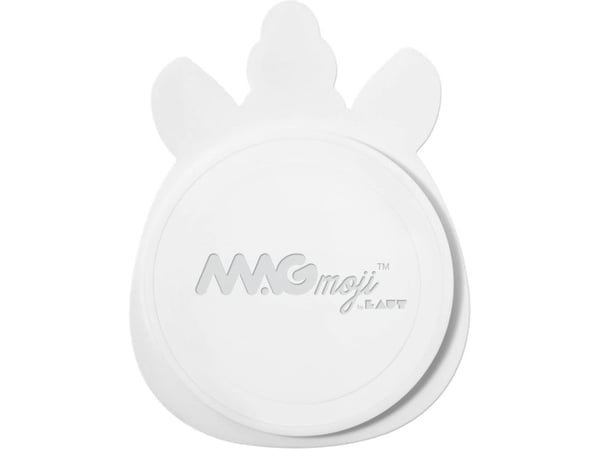LAUT MAGMOJI, Nimikyltti, Valkoinen, Polyvinyylikloridi (PVC), 1 kpl