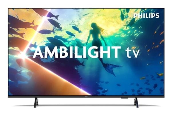 Philips 50PUS8010 - 50" Diagonalklasse LED-bakgrunnsbelyst LCD TV - Smart TV - TITAN OS - 4K UHD (2160p) 3840 x 2160 - HDR - matt svart